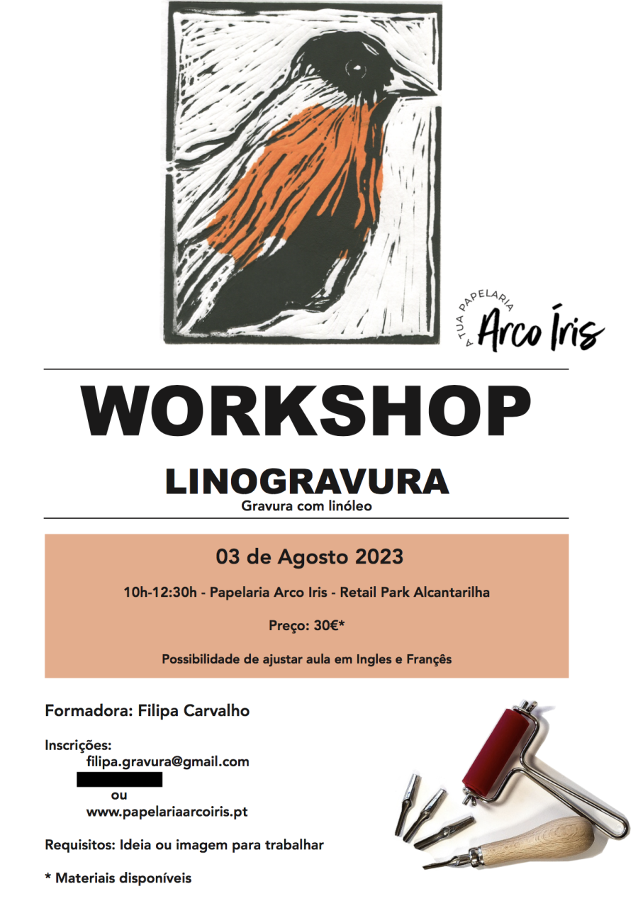 Workshop de Linogravura