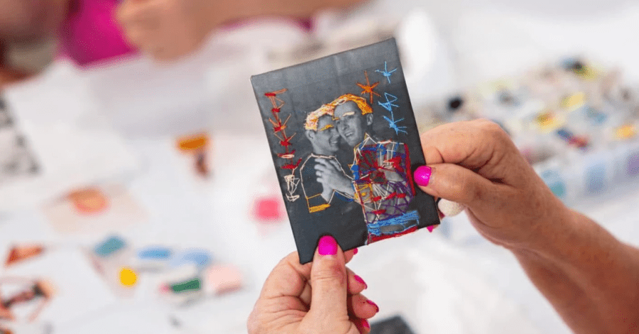 Workshop de Bordado sobre Fotografia 