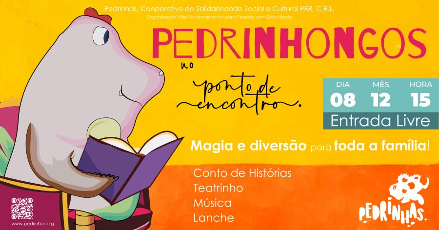 Pedrinhongos no Ponto de Encontro