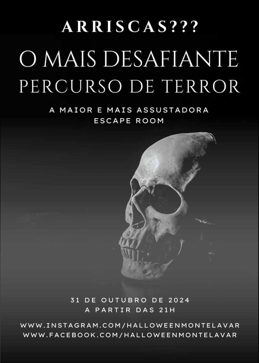 Halloween em Montelavar - Percurso de Terror com Escape Room