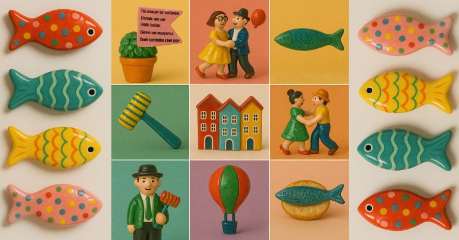 São João em cerâmica 