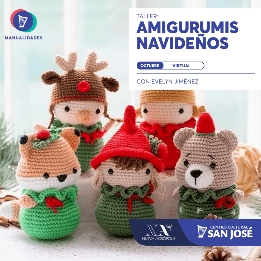 CURSO VIRTUAL: Amigurumis navideños