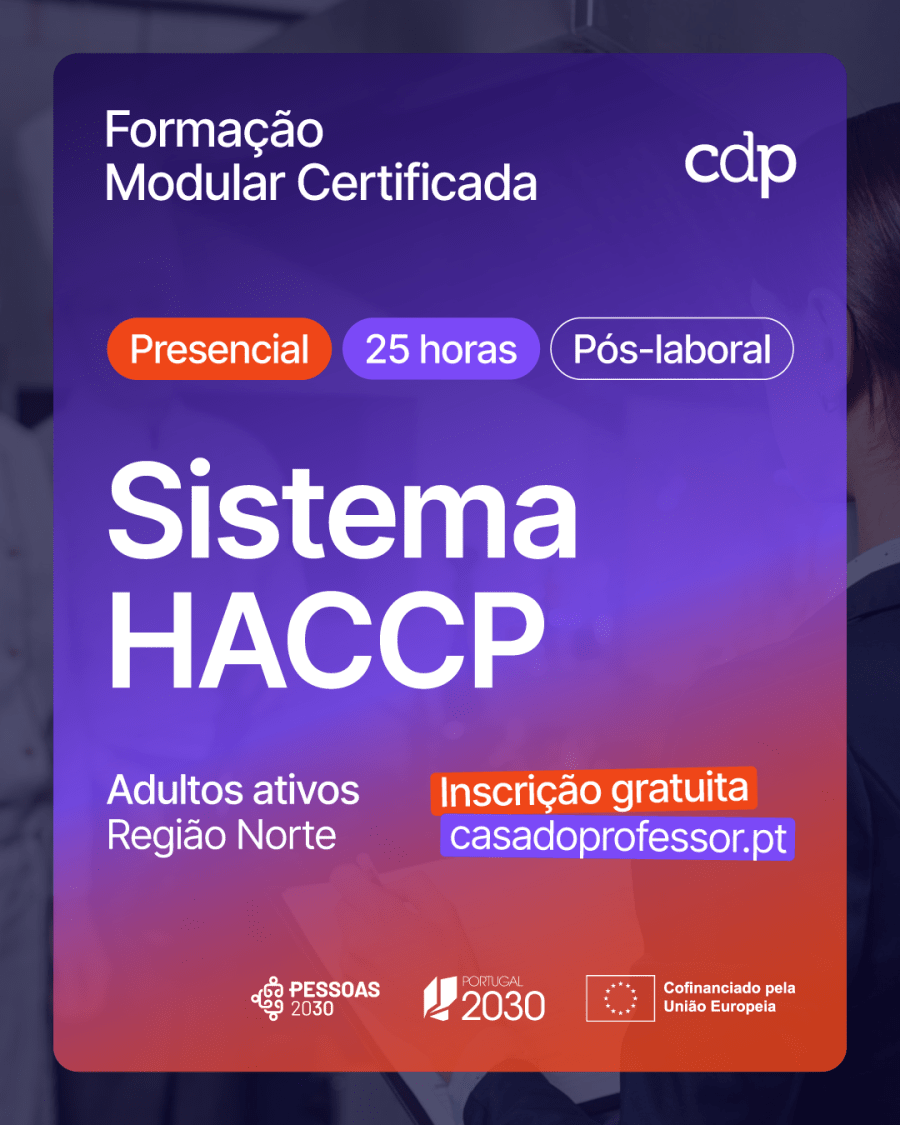 Formação gratuita: Sistema HACCP