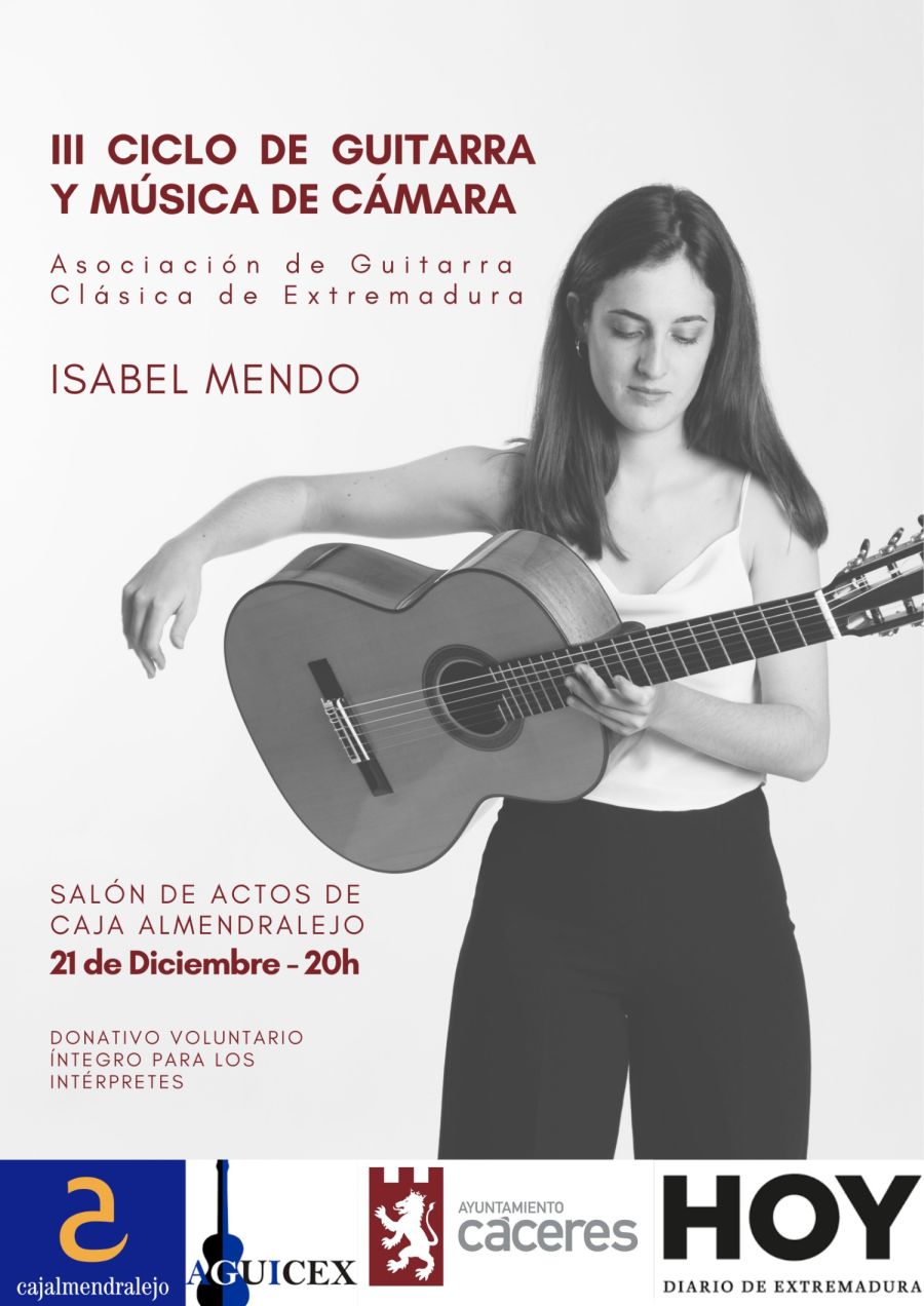Concierto de guitarra de Isabel Mendo