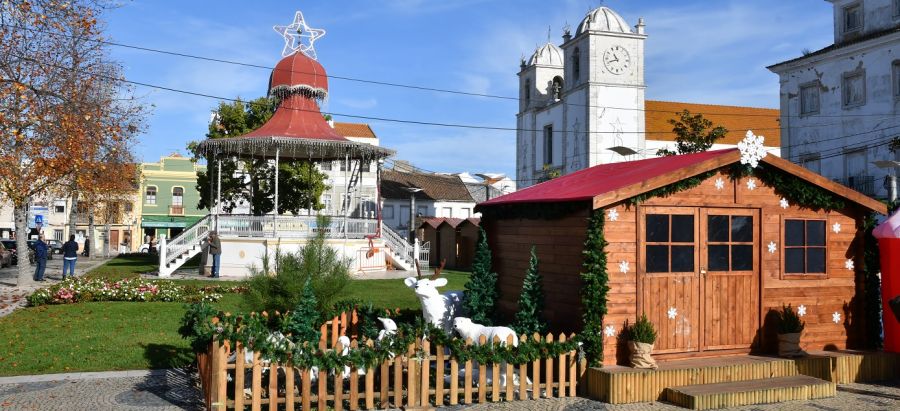 Mercado de Natal, Casinha do Pai Natal e Tenda Infantil