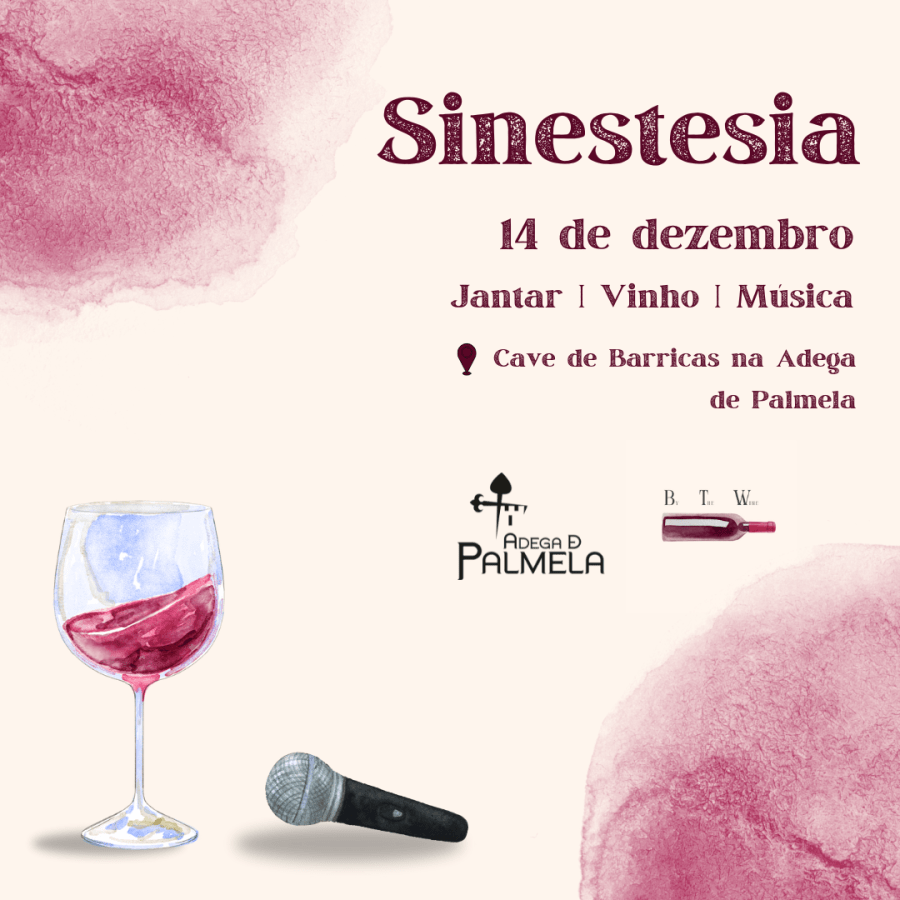 Sinestesia - Jantar vínico com música ao vivo