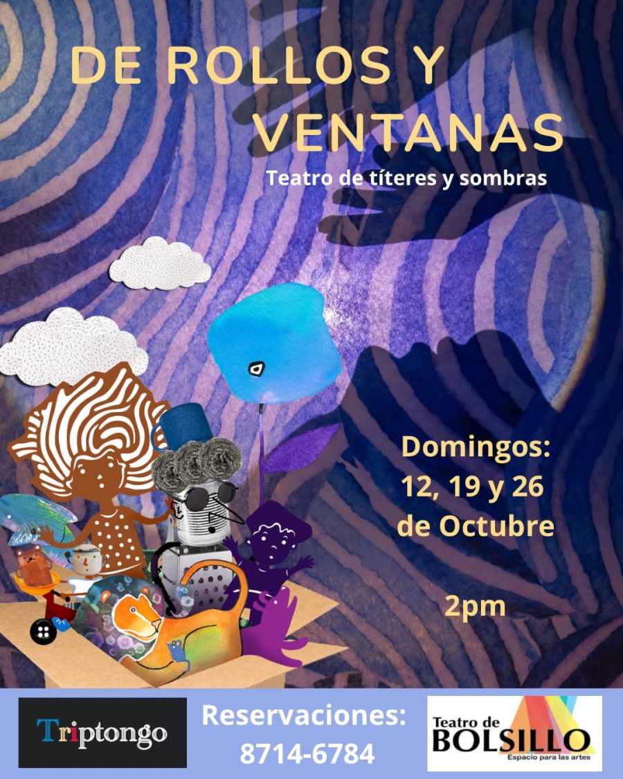 Obra de sombras y títeres 'De Rollos y Ventanas'