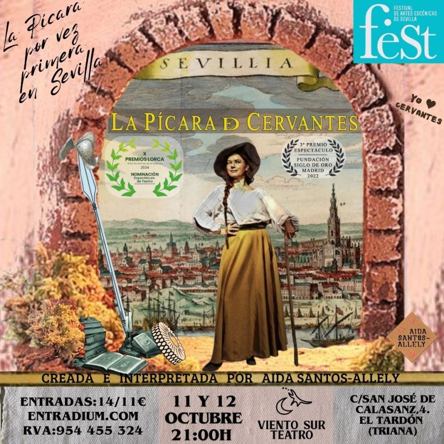 'La Pícara de Cervantes' en feSt Sevilla 