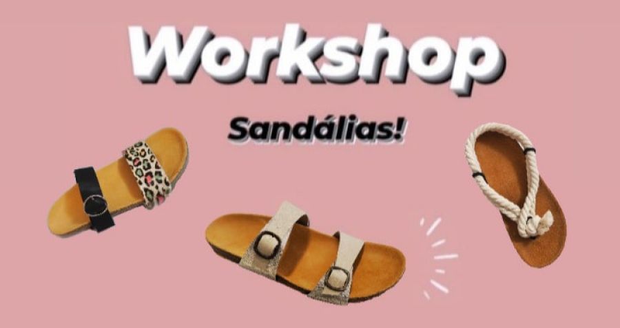 Workshop de sandálias artesanais 
