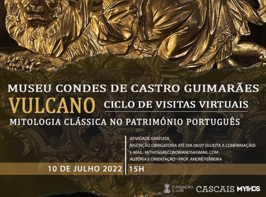 Visita online “Mitologia Clássica no Museu Condes de Castro Guimarães” 