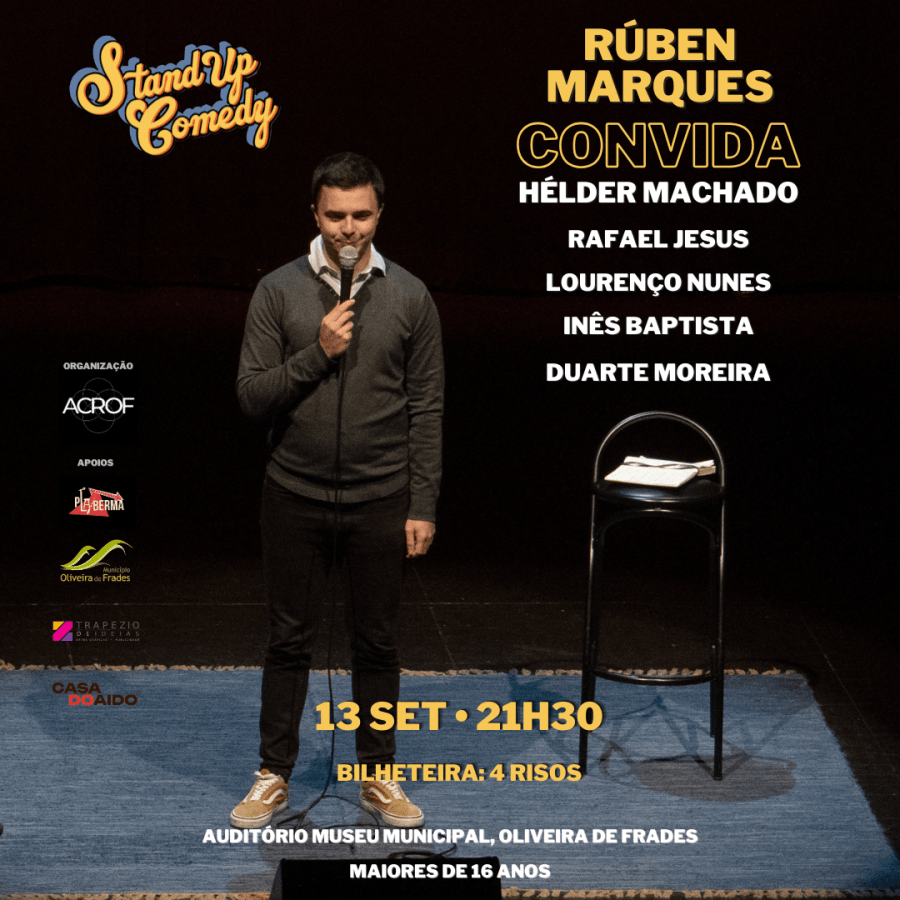STAND-UP COMEDY Oliveira de Frades | Festival Humor à Lafões