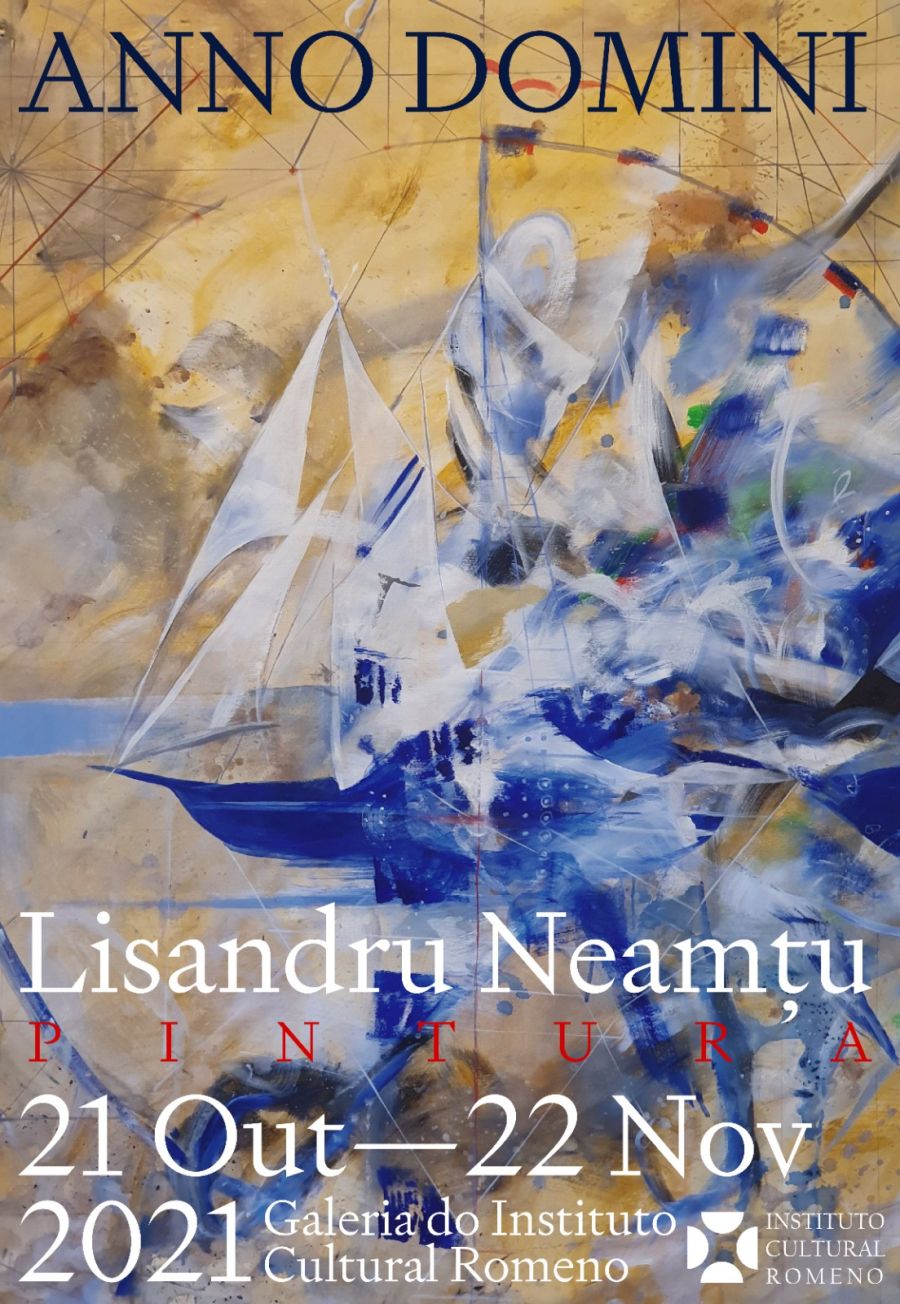 Lisandru Neamțu marca presença na Galeria do ICR Lisboa  com a exposição de pintura 'ANO DOMINI'