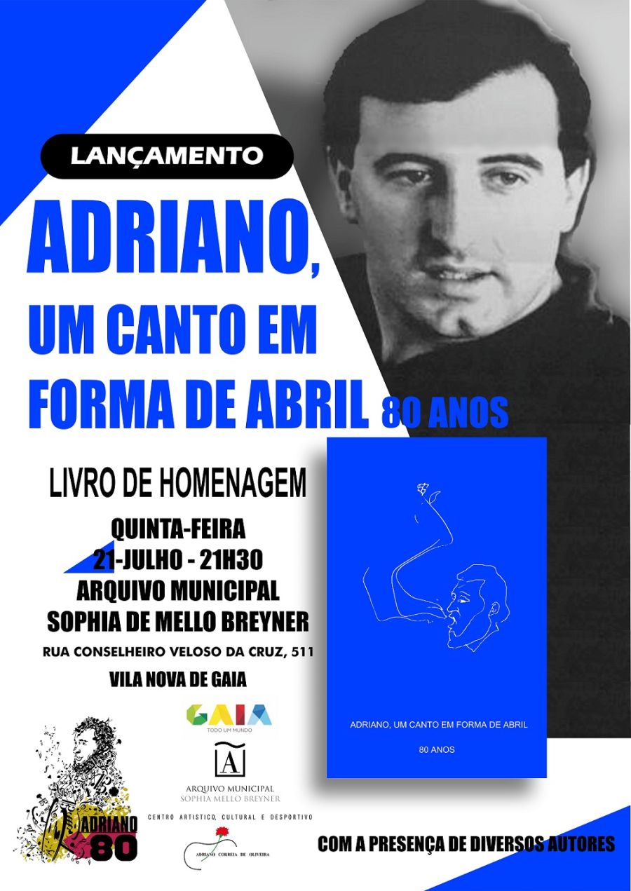 O livro de homenagem a Adriano Correia de Oliveira 