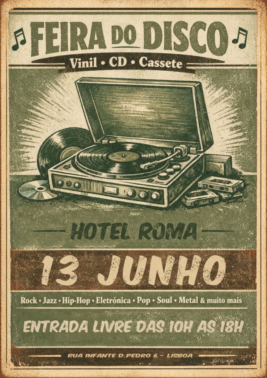 FEIRA DO DISCO – 3ª EDIÇÃO 