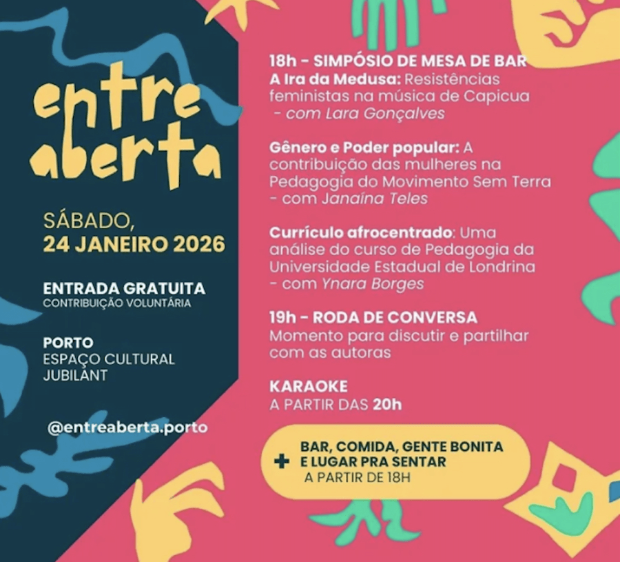 Entreaberta - Um Simpósio de Mesa de Bar