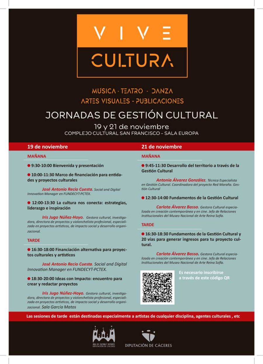 Jornada formativa de Gestión Cultural