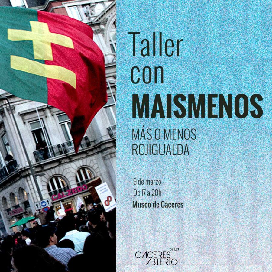 Taller | MÁS O MENOS ROJIGUALDA