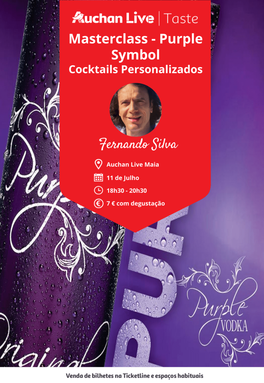 Masterclass - Purple Symbol Cockteil's Personalizados 