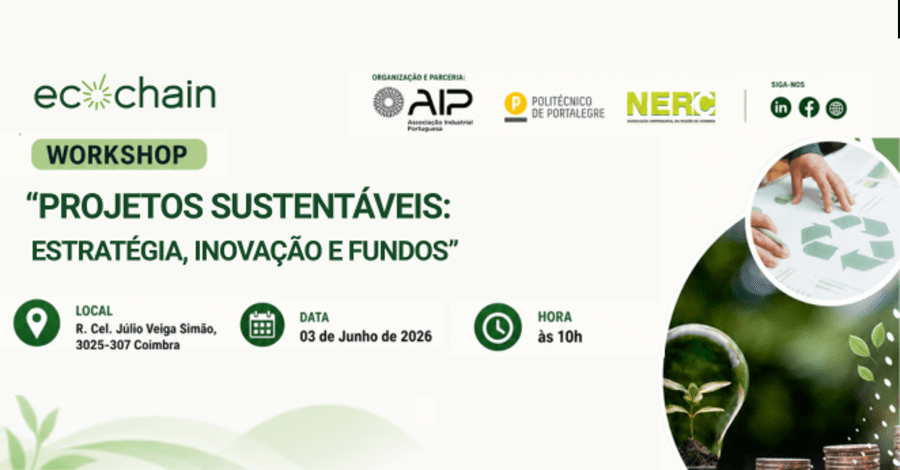 Workshop “Projetos Sustentáveis: Estratégia, Inovação e Fundos” 