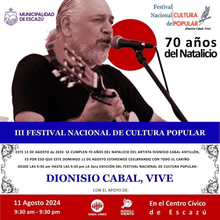 III Festival Nacional de Cultura Popular ¡Dionisio Cabal, Vive!