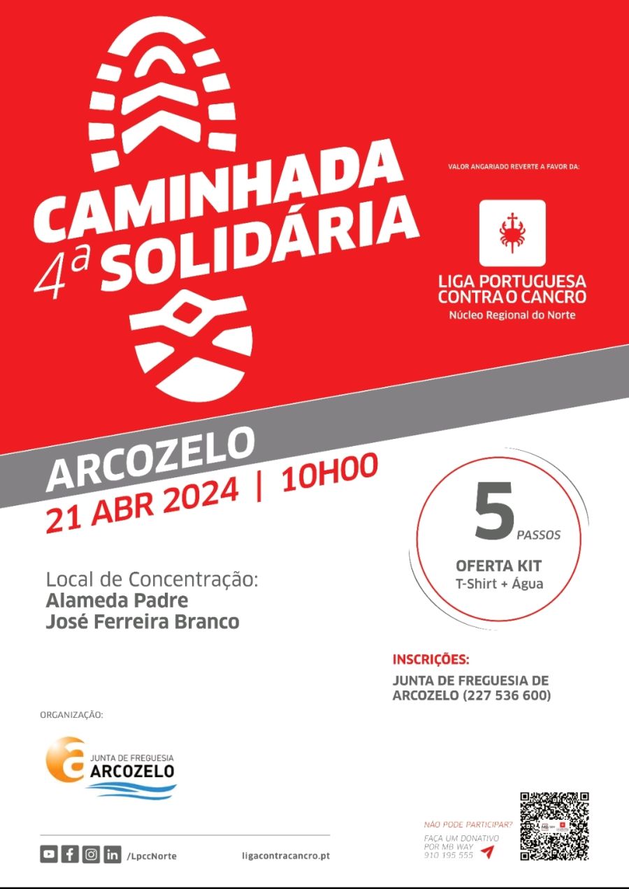 4ª Caminhada Solidária - Arcozelo