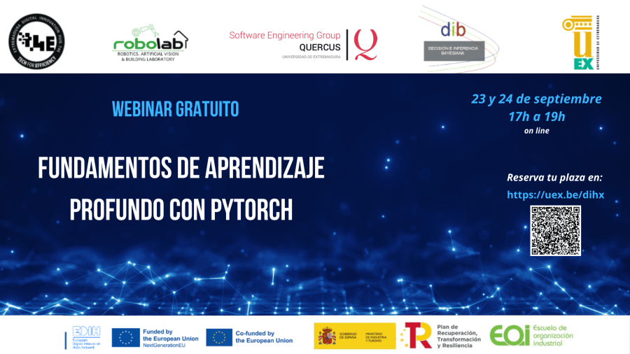 Webinar gratuito: Fundamentos de aprendizaje profundo con Pytorch