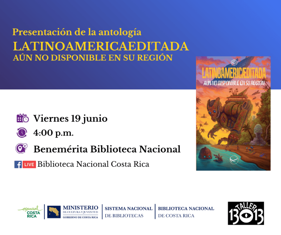 Presentación de la antología 'Latinoaméricæditada. Aún no disponible en su región'
