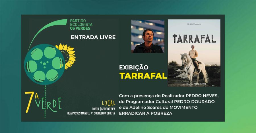Exibição do Filme Tarrafal com o Realizador Pedro Neves