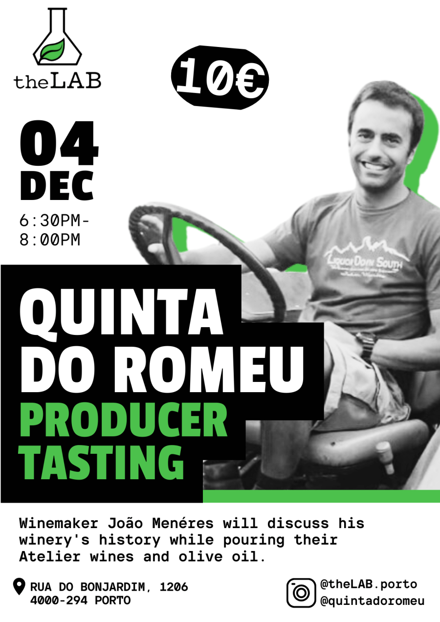 Quinta do Romeu Talk & Tasting Event