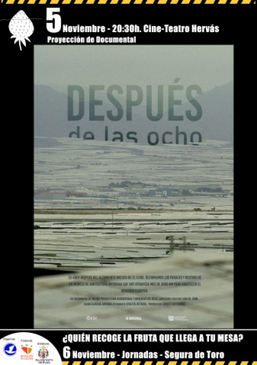 Proyección de documental 'Después de las ocho'