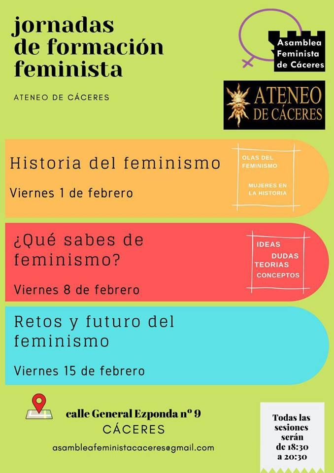 Jornadas de formación feminista