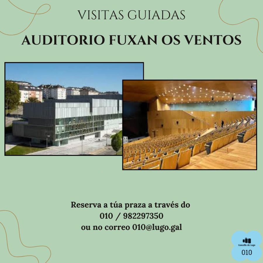 Visita guiadas ao Auditorio Fuxan os Ventos