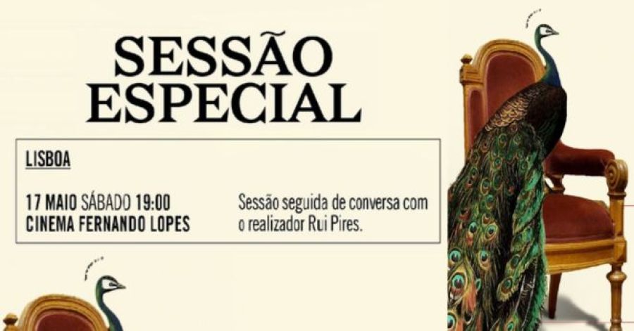 Sessão Especial O PALÁCIO DE CIDADÃOS de Rui Pires no Cinema Fernando Lopes