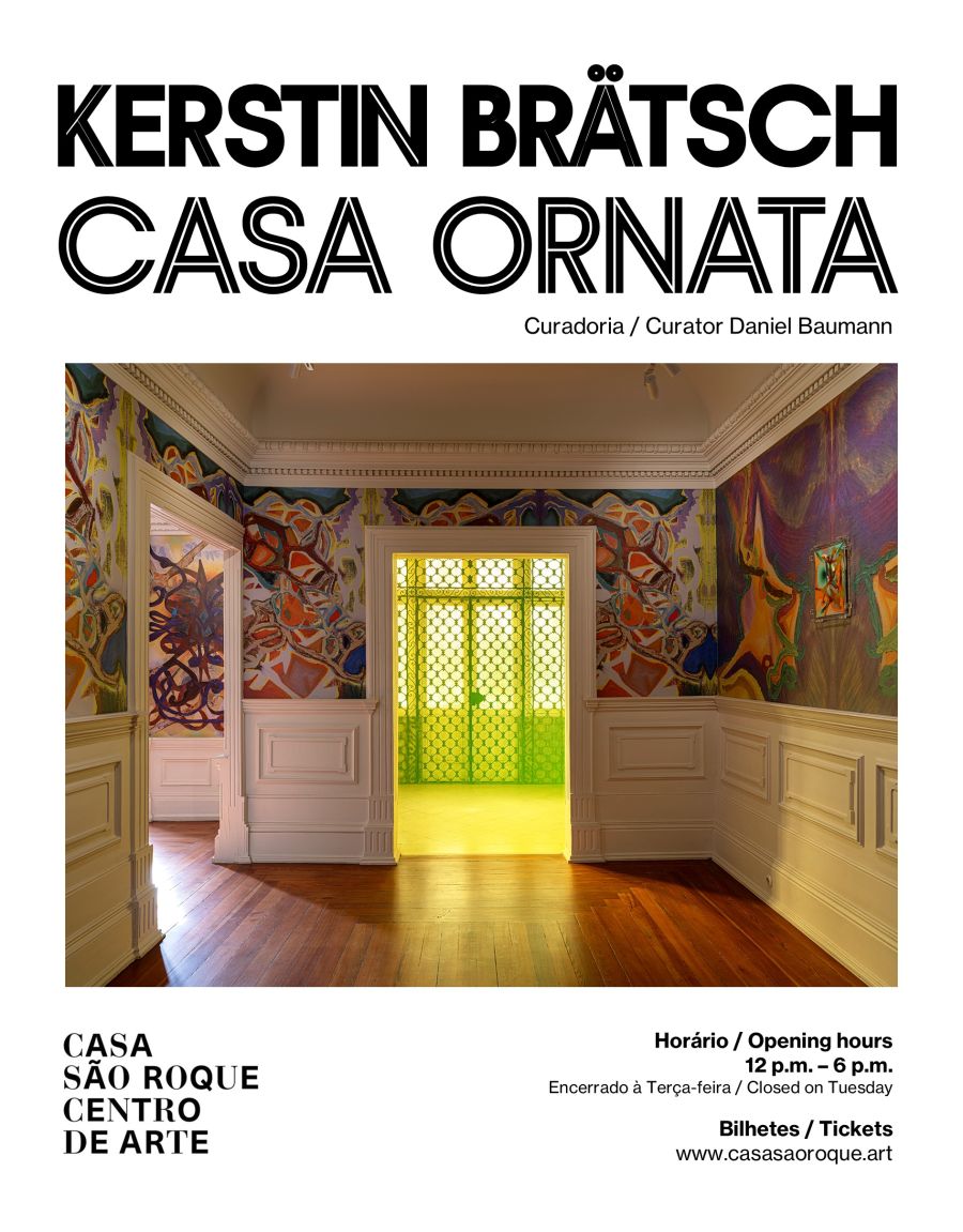 Exposição Casa Ornata de Kerstin Brätsch