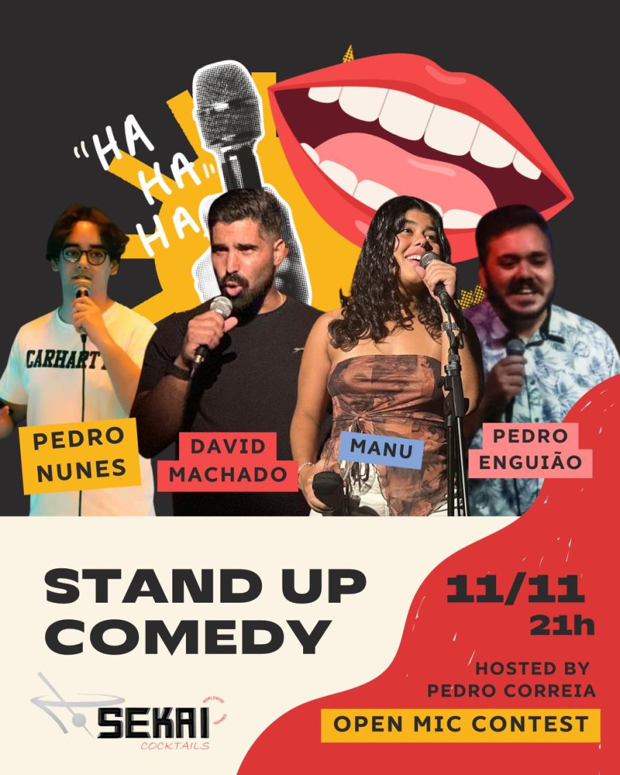 Stand-Up Comedy no Sekai - Grátis