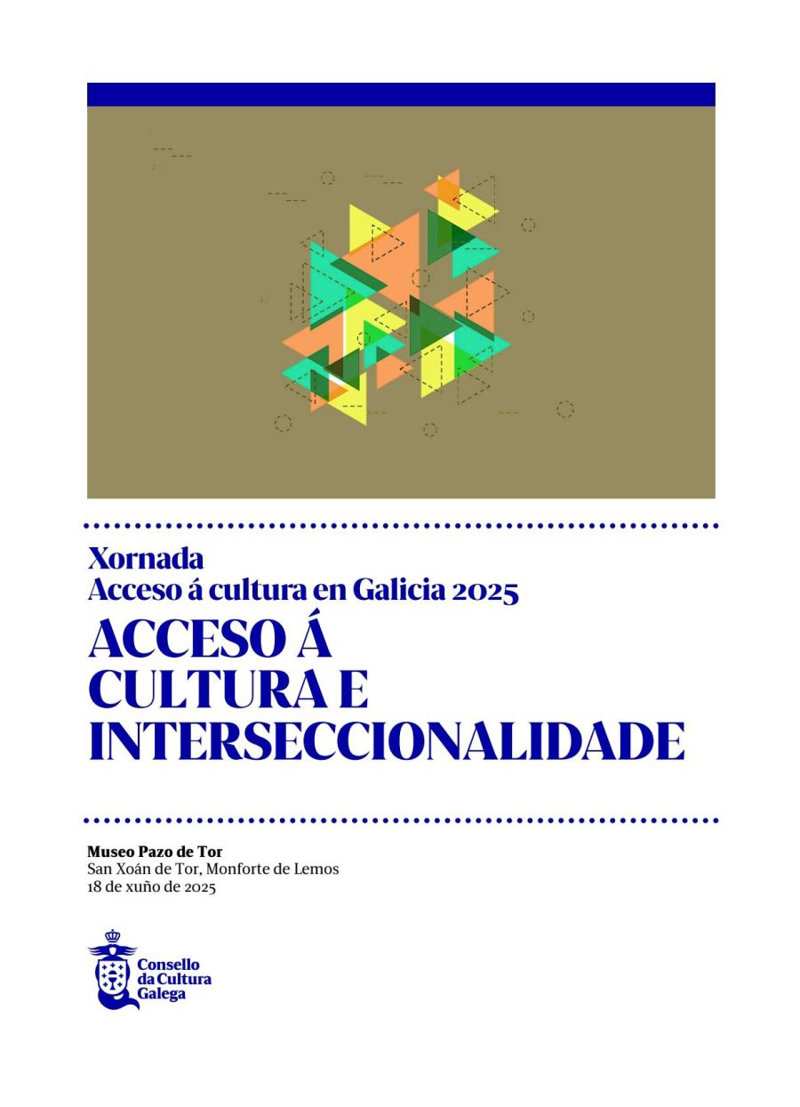 Nova sesión das Xornadas de Acceso á Cultura en Galicia:  Acceso á cultura e interseccionalidade