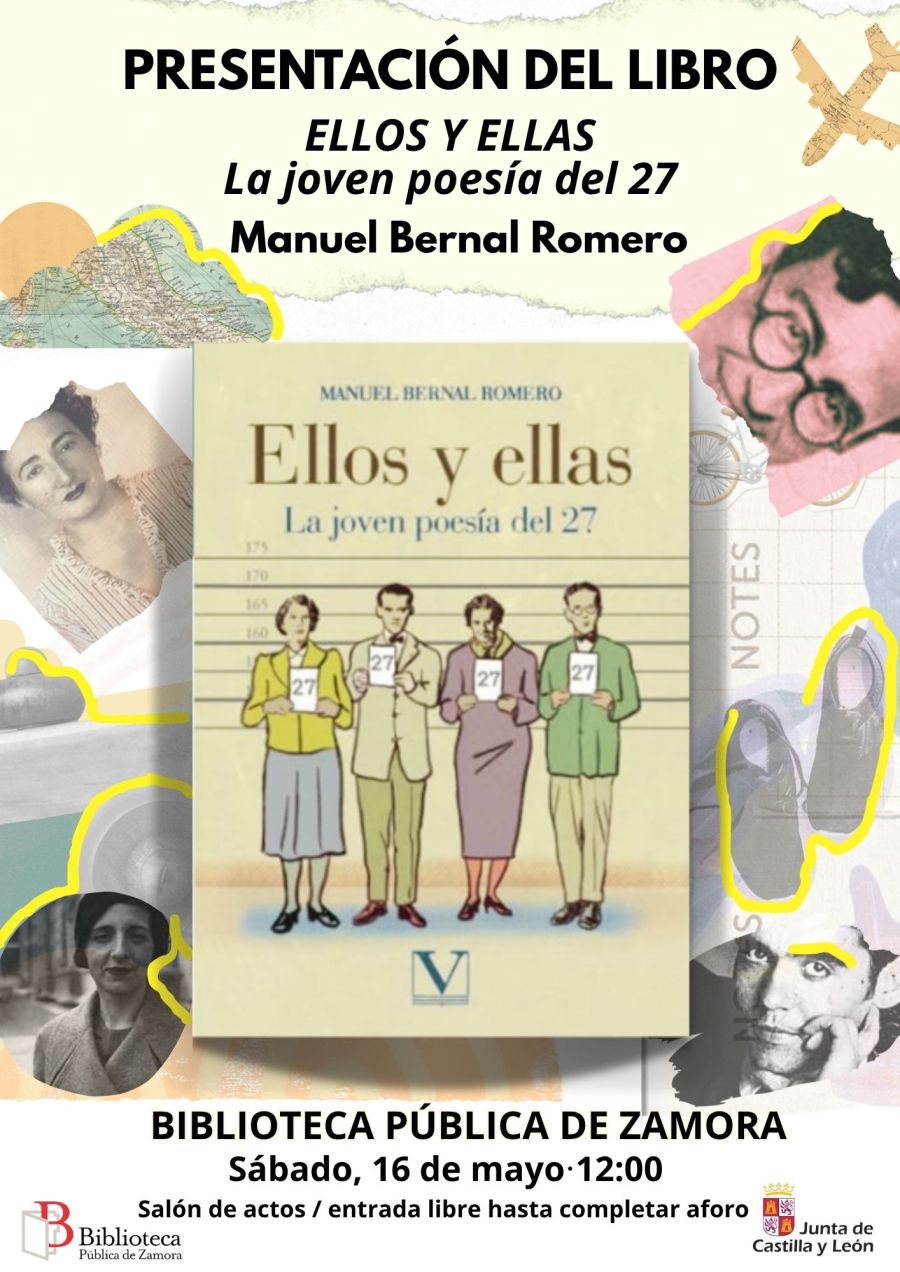 Presentación del libro: 'Ellos y ellas. La joven poesía del 27', de Manuel Bernal Romero