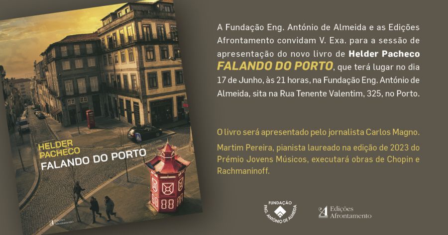 APRESENTAÇÃO DO LIVRO ‘FALANDO DO PORTO’ | HELDER PACHECO