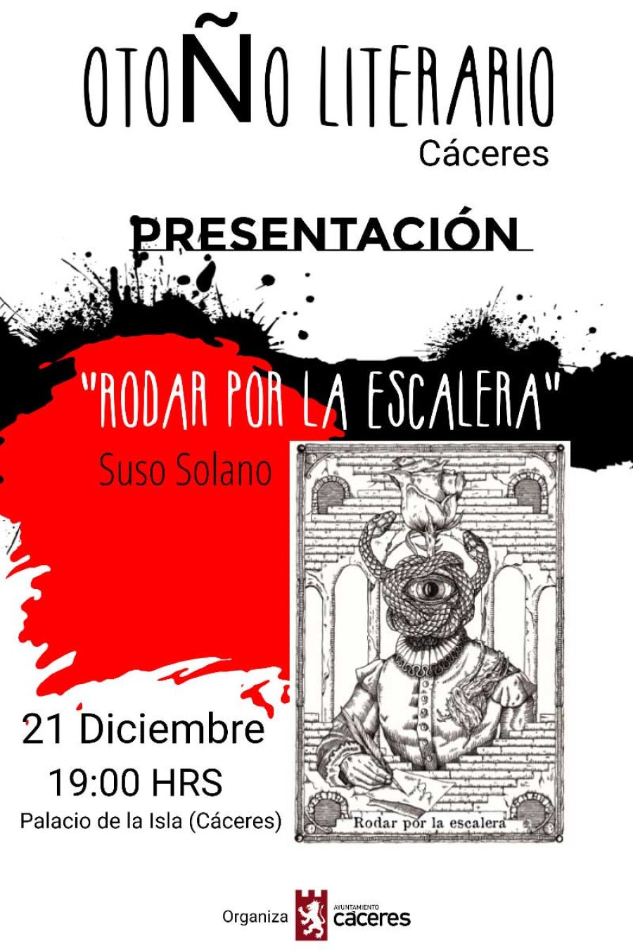 Suso Solano, presenta 'Rodar por la escalera' | III Edición Otoño Literario