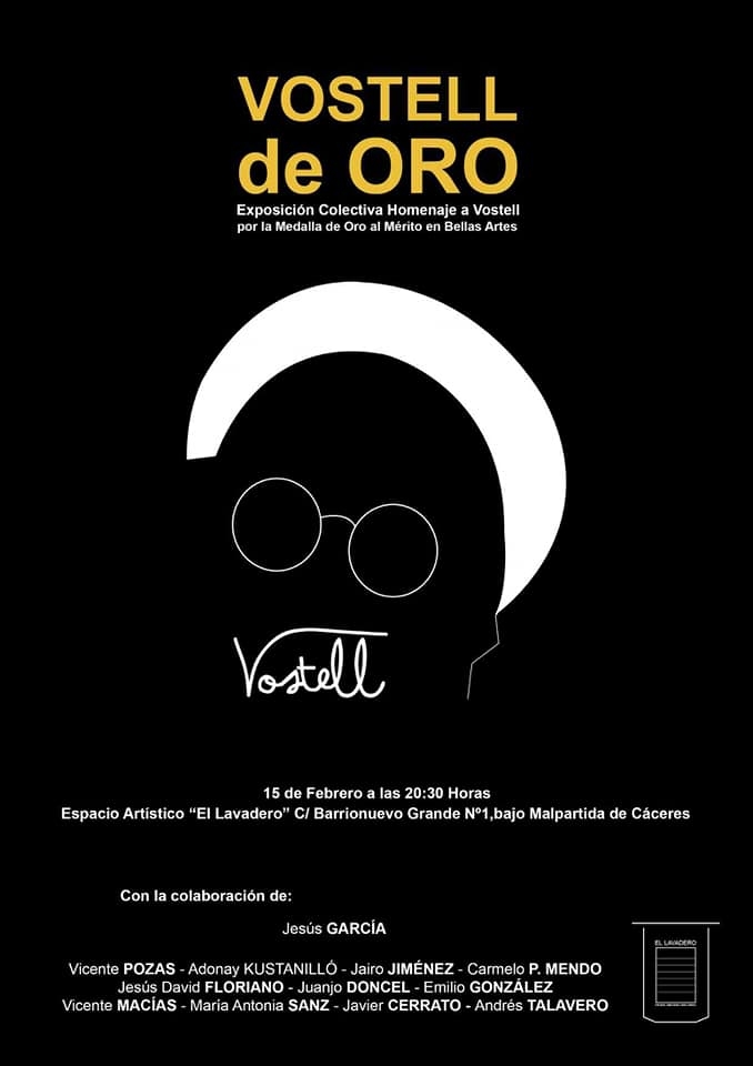 VOSTELL DE ORO | Exposición Colectiva Homenaje a Vostell