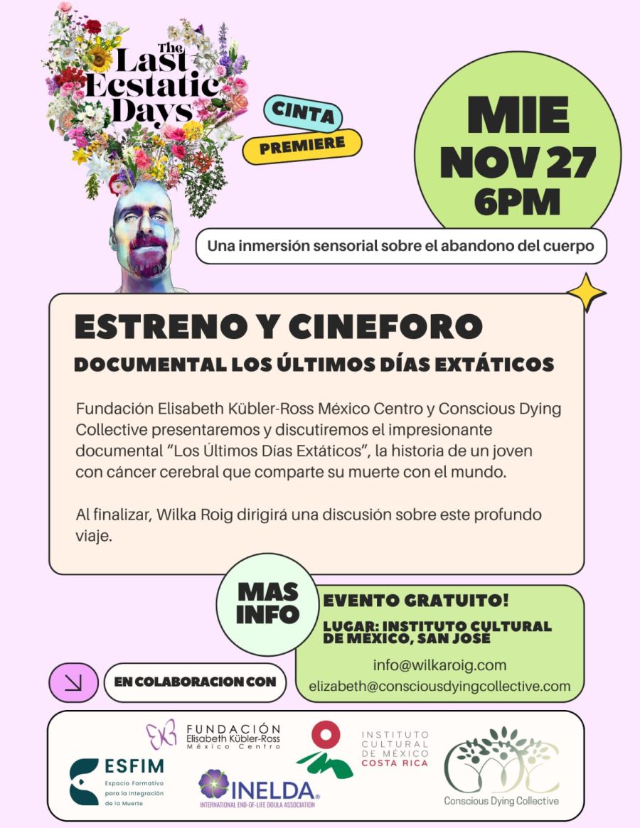 Documental  Los Últimos días Extáticos y Cine Foro