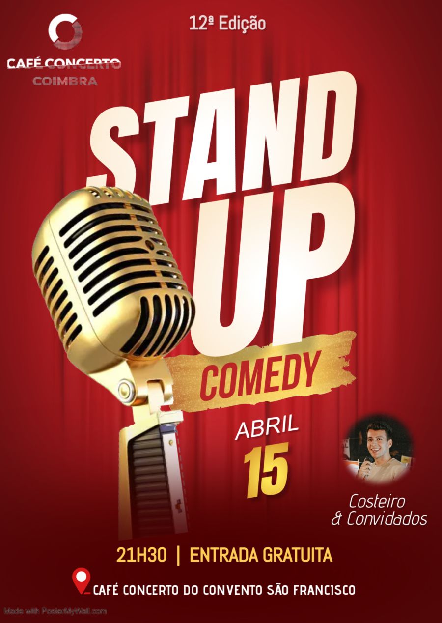 Standup Comedy | Café Concerto Coimbra (12ª Edição)