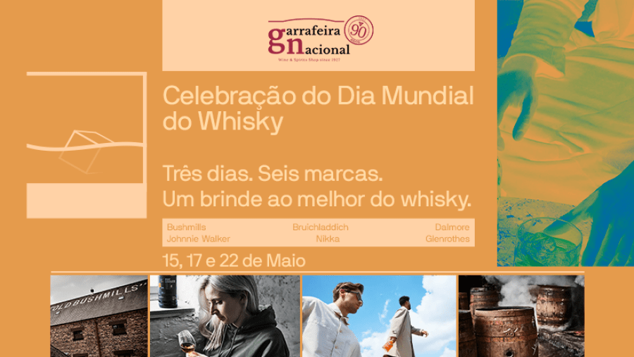 Celebração do Dia Mundial do Whisky na Garrafeira Nacional