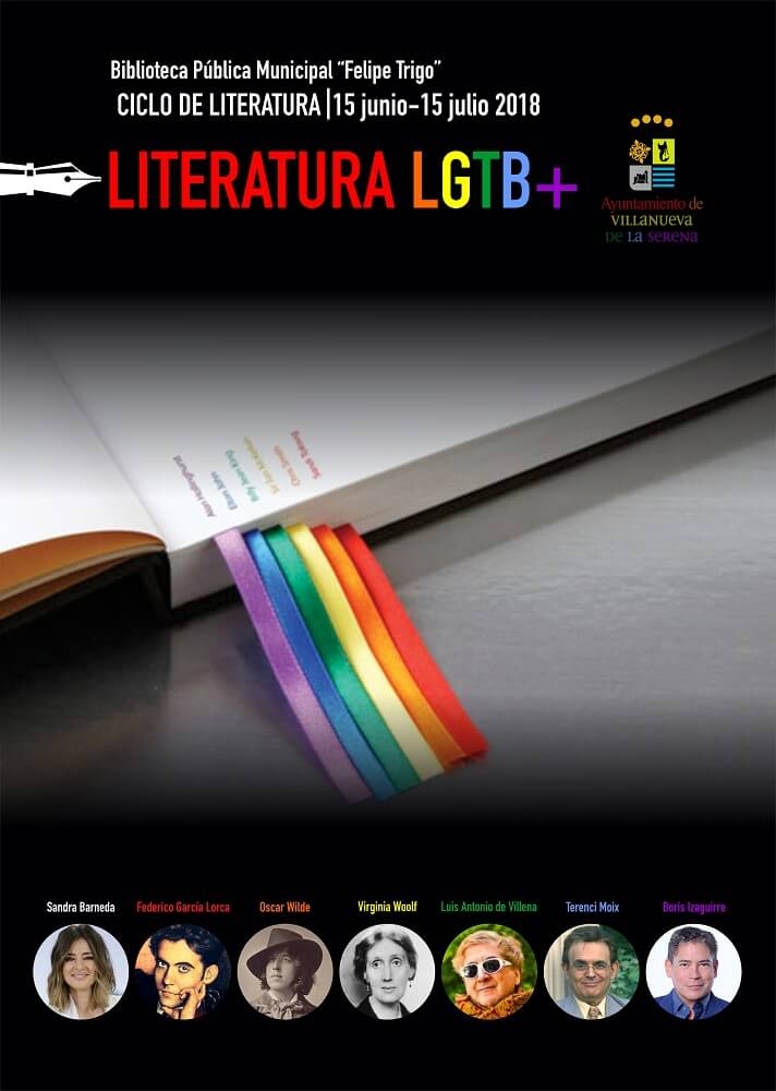 Biblioteca Municipal Felipe Trigo. Ciclo Literatura LGTB+