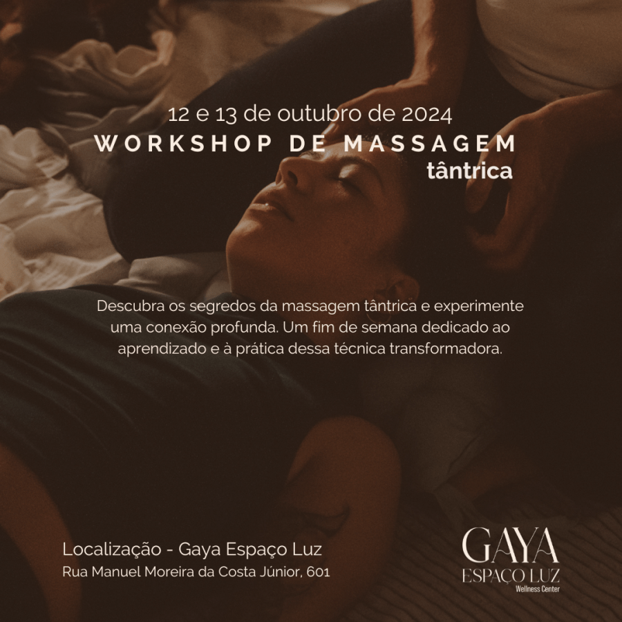 WORKSHOP DE MASSAGEM CONSCIENTE