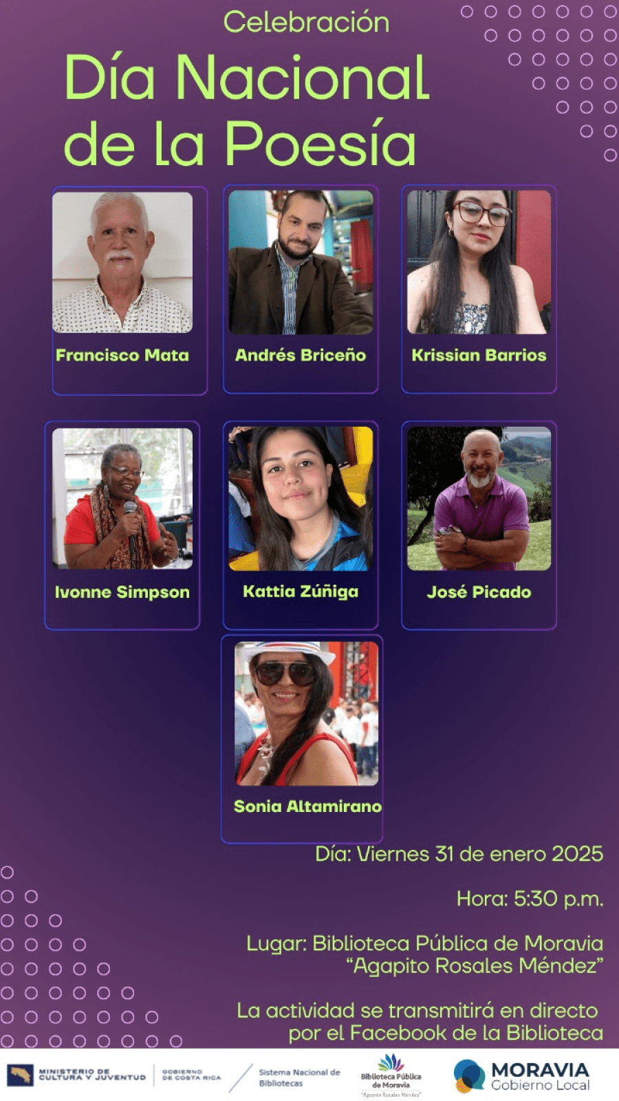 Celebración del Día Nacional de la Poesía