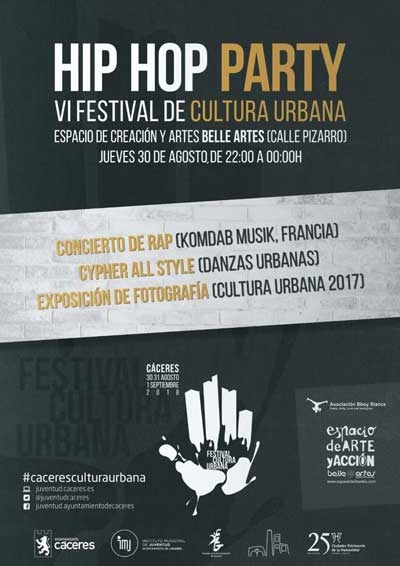 HIP HOP PARTY // VI Festival de Cultura Urbana