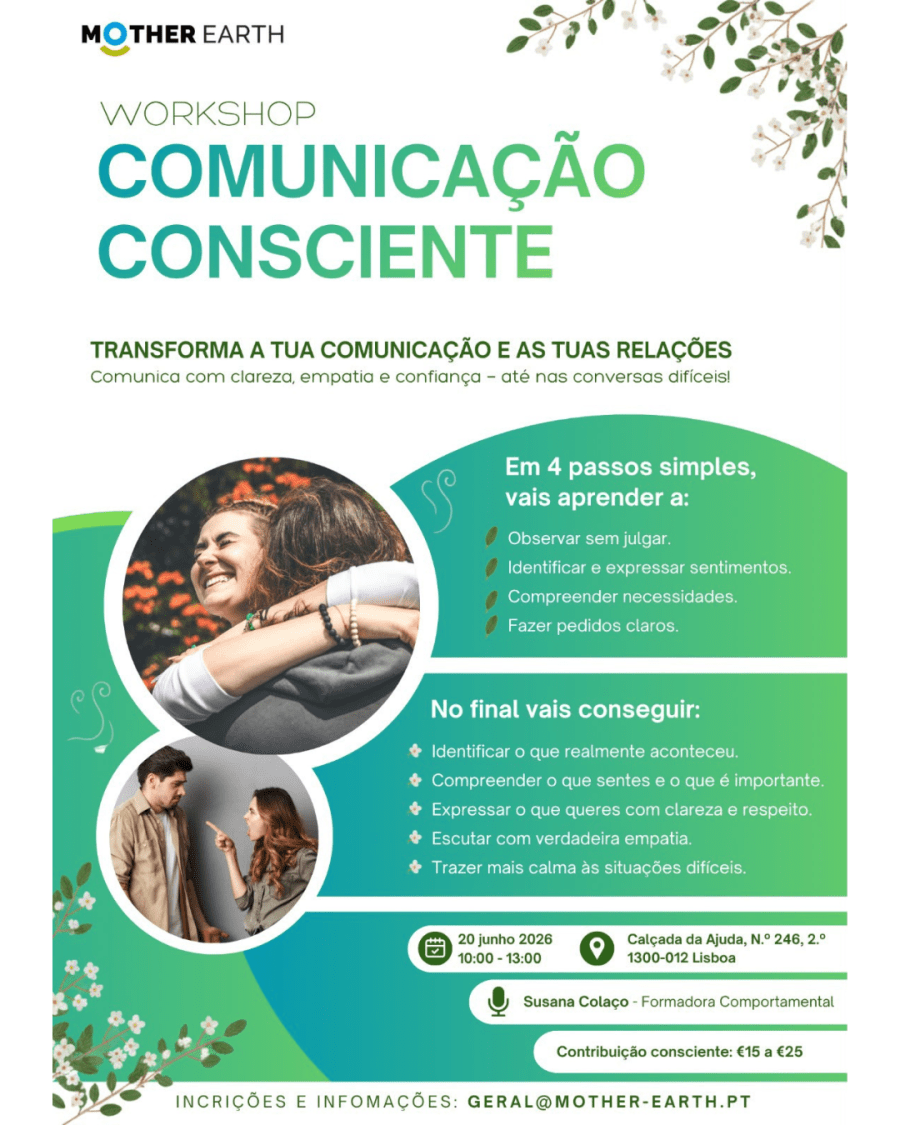 Workshop de Comunicação (baseado na Comunicação Não Violenta de M. Rosenberg)