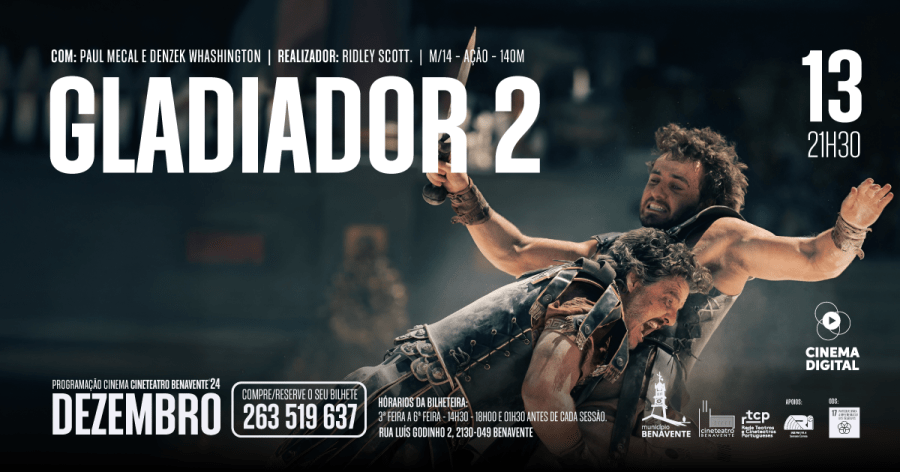 Cinema Digital “Gladiador 2”