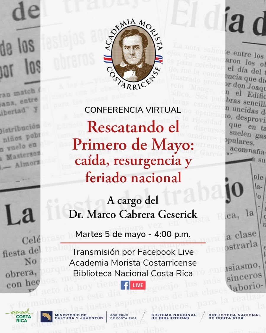 Conferencia 'Rescatando el Primero de Mayo: caída y resurgencia del feriado nacional'